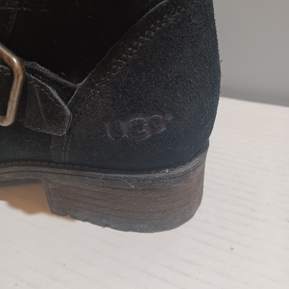 Ugg Australia black suede boots - Picture 2 of 7